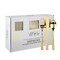 WDF300 Pieces Gold Plastic Silverware Disposable Gold Cutlery, Silverware Set Includes 100 Forks, 100 Spoons, 100 Knives -WDF